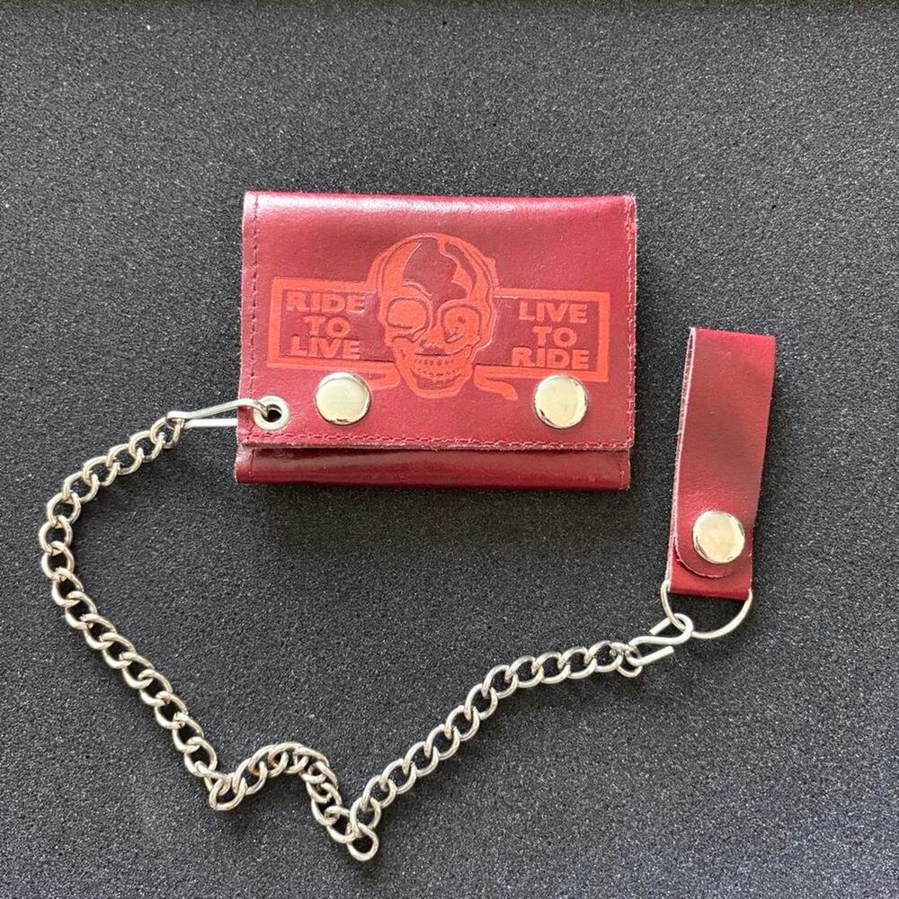 Y2k biker wallet chain